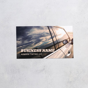 Carte De Visite Teinture solaire de la fenêtre de voiture professi