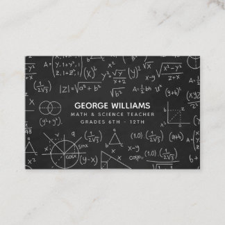 Carte De Visite Télécarte de tuteur d'école de professeur de