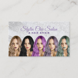 Carte De Visite Télécartes de salon de coiffure