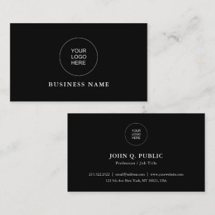 Carte De Visite Téléchargez le logo de votre propre société sur me