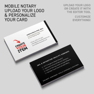 Carte De Visite Téléchargez Votre Logo Personnalisé Mobile Notaire