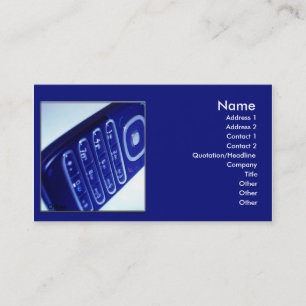 Carte De Visite Téléphone mobile