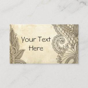 Carte de visite tendance