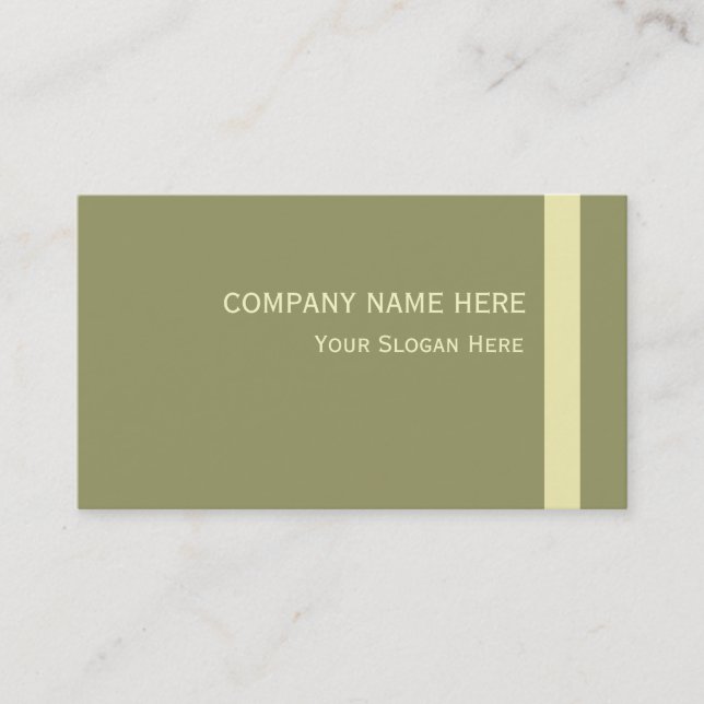 Carte de visite tendance (Devant)
