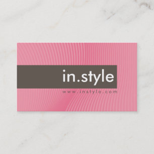 CARTE DE VISITE :: tendance moderne emprise L10