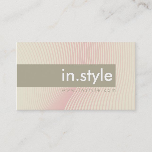 CARTE DE VISITE :: tendance moderne L5 (Devant)