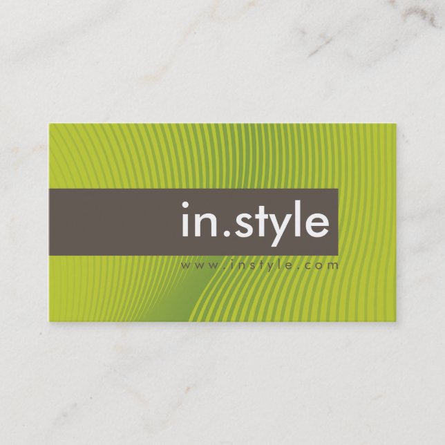 CARTE DE VISITE :: tendance moderne L6 (Devant)