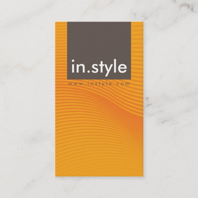 CARTE DE VISITE :: tendance moderne sway P9 (Devant)