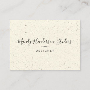 Carte De Visite Tendance Speckled et Lux