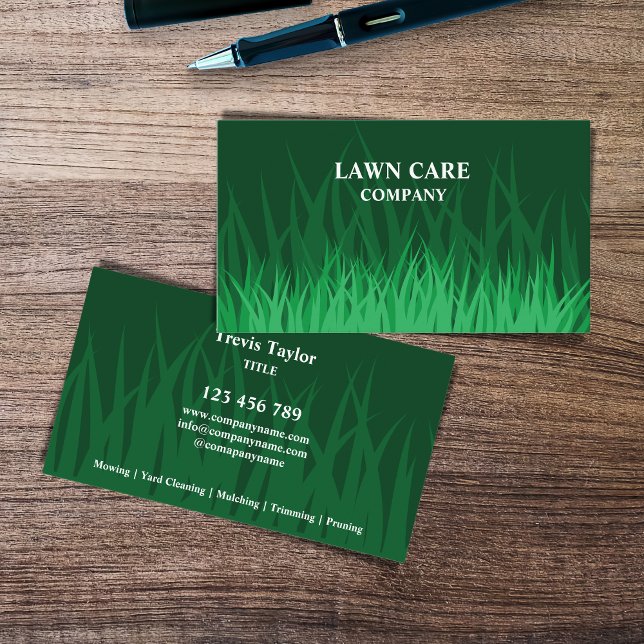 Carte De Visite Terrain de jardin professionnel moderne (Créateur téléchargé)