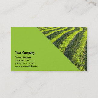 Carte De Visite Terres cultivables rétro-éclairées