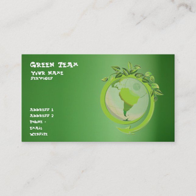 Carte de visite terreuse (Devant)
