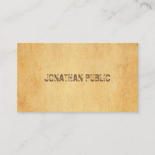 Carte De Visite Texte de script désorganisé Élégant Vintage vieux 