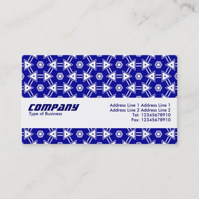 Carte De Visite Texture Band 012 (Devant)