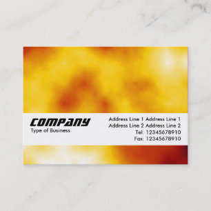 Carte De Visite Texture Band - Éclair solaire