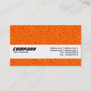 Carte De Visite Texture Band - Mer de marmelade