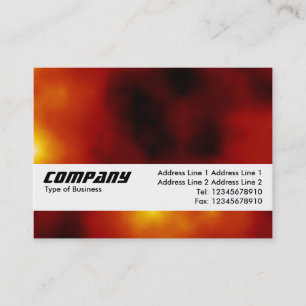 Carte De Visite Texture Band - Solar Flare II