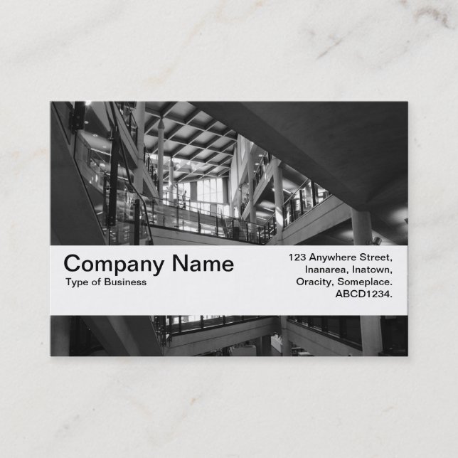 Carte De Visite Texture Band V2 - Intérieur Moderne (Devant)