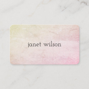 Carte De Visite texture chic minimaliste simple