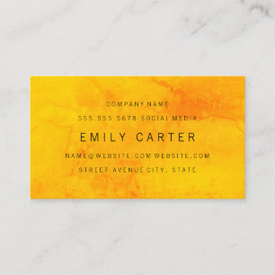 Carte De Visite Texture Colorée Minimaliste Moderne