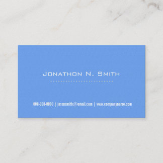 Carte De Visite Texture de grès bleu élégant professionnel