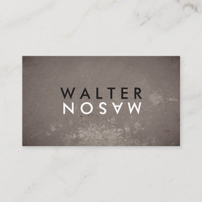 Carte De Visite Texture de la feuille à lèvres (Devant)