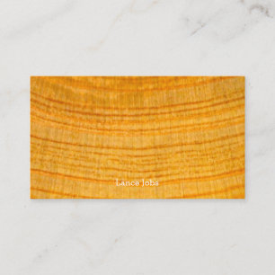 Carte De Visite Texture en bois de Cypress