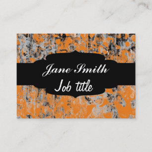 Carte De Visite Texture grise Brown