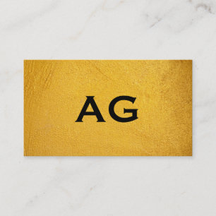 Carte De Visite Texture jaune