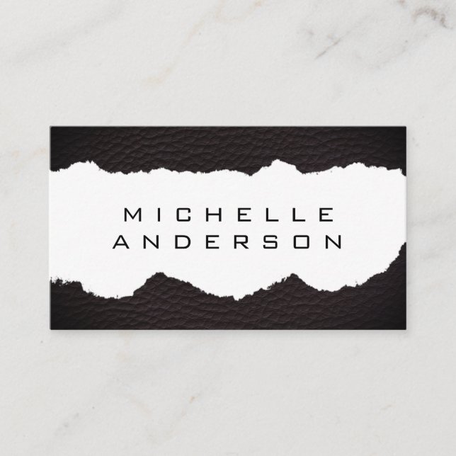 Carte De Visite Texture minimaliste (Devant)