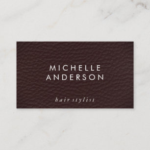 Carte De Visite Texture minimaliste et élégante