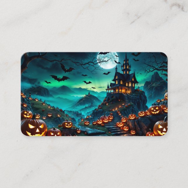 Carte De Visite The House by the Pumpkin Road Bookmark (Devant)