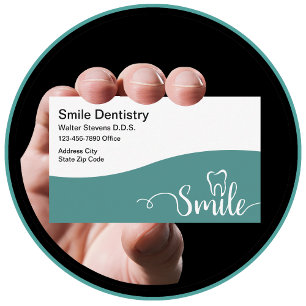 Carte de visite thème dentisterie