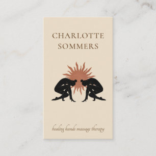 Carte De Visite Thérapeute de massage