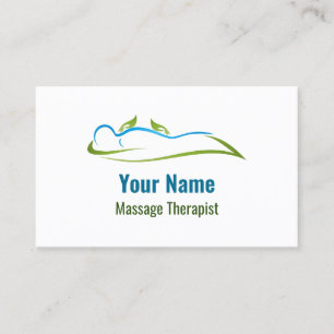 Carte De Visite Thérapeute de massage sur mesure