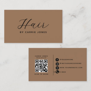 Carte De Visite Thérapeute en massage simple 