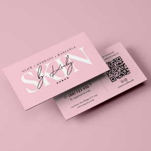 Carte De Visite Thérapeute en Soins de Peau Med Spa Esthétique Ros