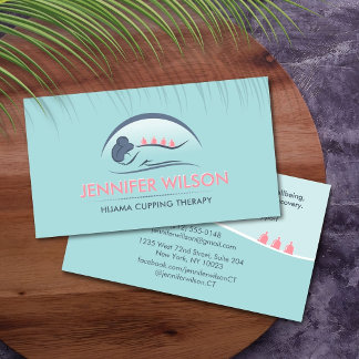 Carte De Visite Thérapeute Hijama Ventouse Moderne