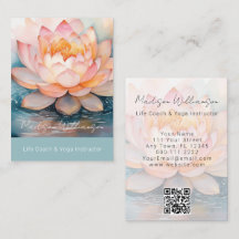 Thérapeute Moderne Spa Yoga Zen Fleur de Lotus Ros