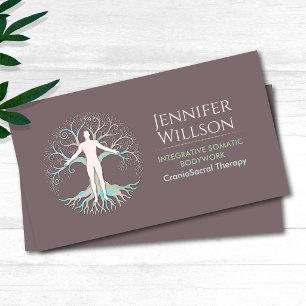 Carte De Visite Thérapie Craniosacrale de travail corporel somatiq