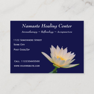 Carte De Visite Thérapie/yoga/méditation holistiques