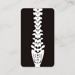 Carte De Visite Thérapiste de la chiropratique