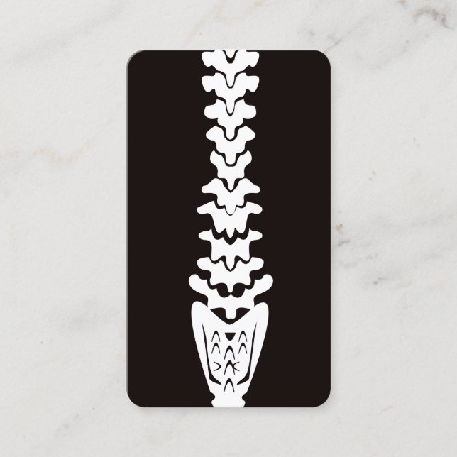 Carte De Visite Thérapiste de la chiropratique (Devant)