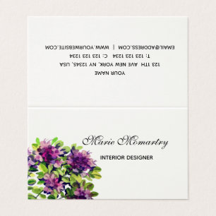 Carte De Visite Thyme