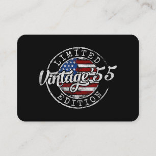 Carte De Visite Timbre Vintage 1955 Cadeau 71e Anniversaire Hommes