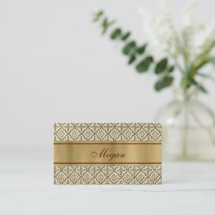 Carte de visite Tin Punch Chic