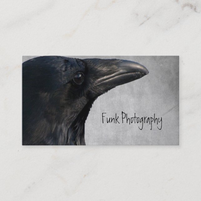 Carte De Visite Tir de charme de Raven (Devant)