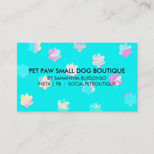 Carte De Visite Toilettage d'animaux de compagnie chats chiens pat