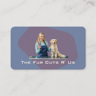Carte De Visite Toiletteuse pour chiens Soins pour animaux de co