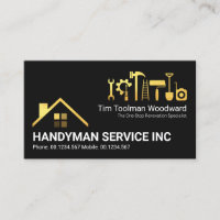 Toit Creative Gold Handyman Outils Rénovation